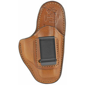 Bianchi Professional GLOCK 42 Inside Waistband Holster features a tan leather construction